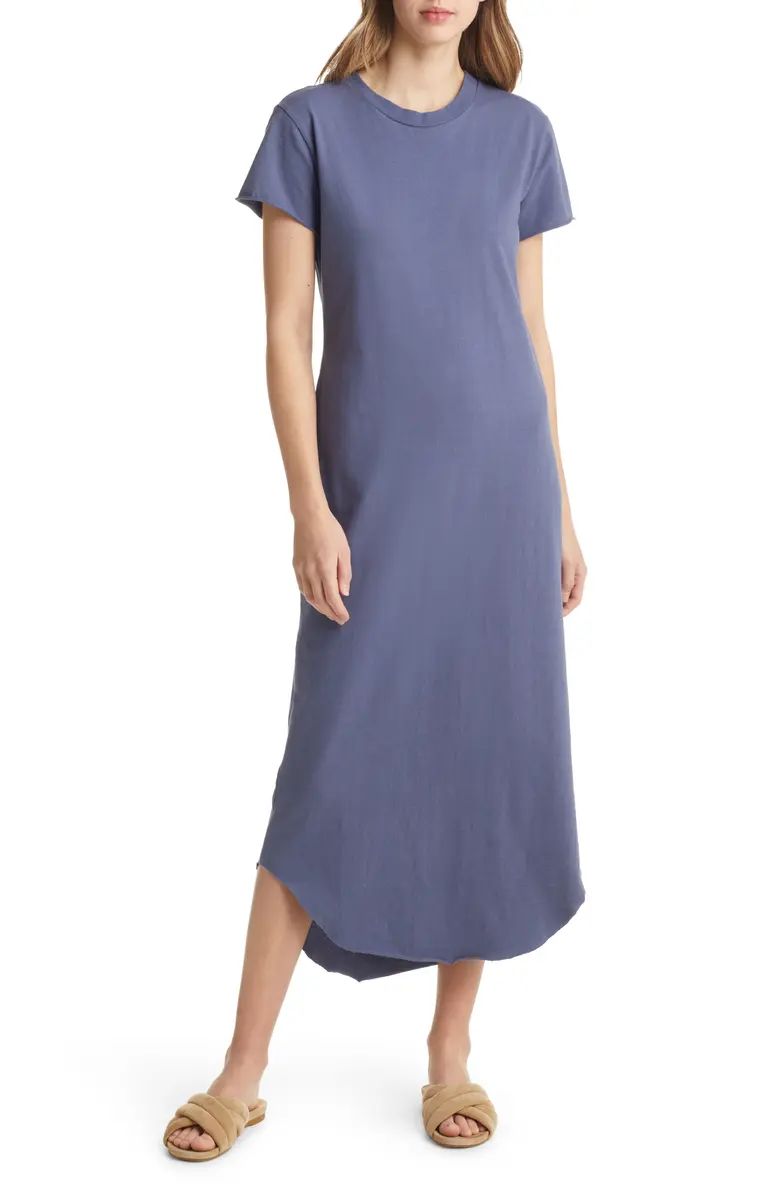 Perfect Cotton Jersey High-Low T-Shirt DressFRANK & EILEEN | Nordstrom