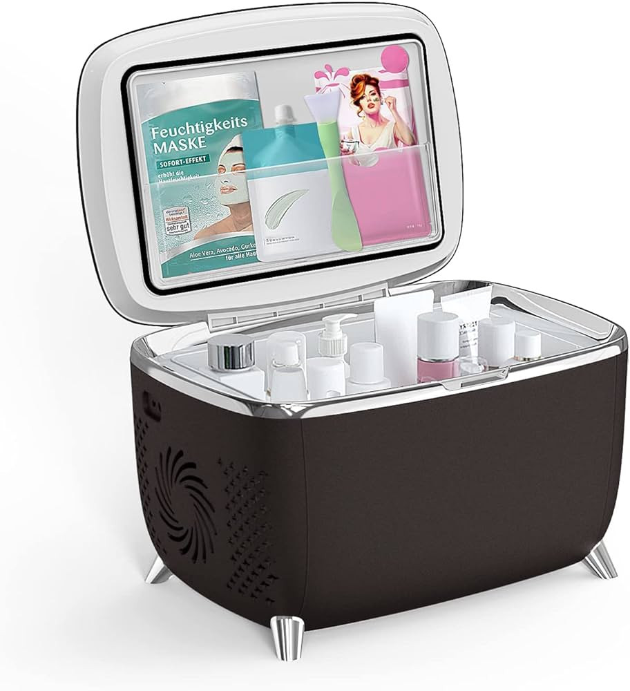 Living Enrichment Mini Fridge, Skincare Fridge Cooler 6L Capacity, Small Refrigerator great choic... | Amazon (US)