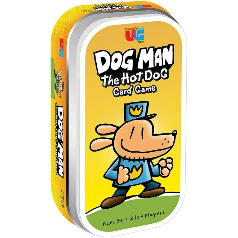 University Games | Dog Man Hot Dog Card Game in a Tin , The Fast and Frenzied Collection Game for... | Walmart (US)