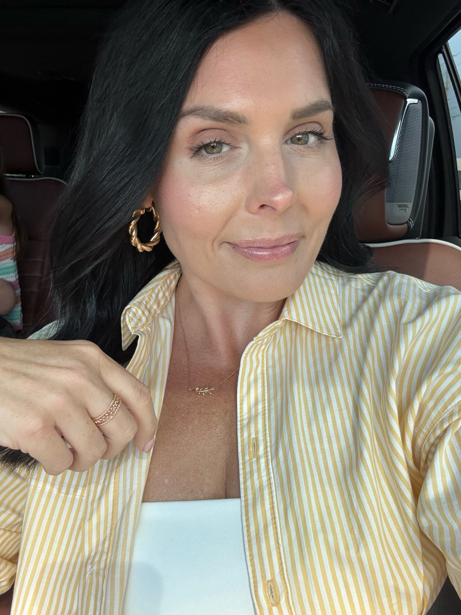 My favorite casual everyday look that feels elevated. Wearing a size small in the shirt, a large in the under shirt and a 28 in the jeans  

#LTKFindsUnder100 #LTKStyleTip #LTKSeasonal