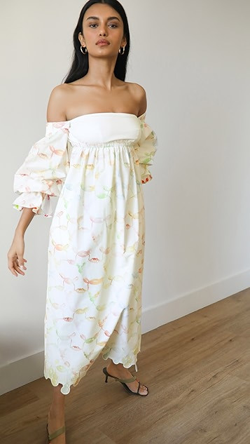 Strapless Bell Cuff Dress | Shopbop