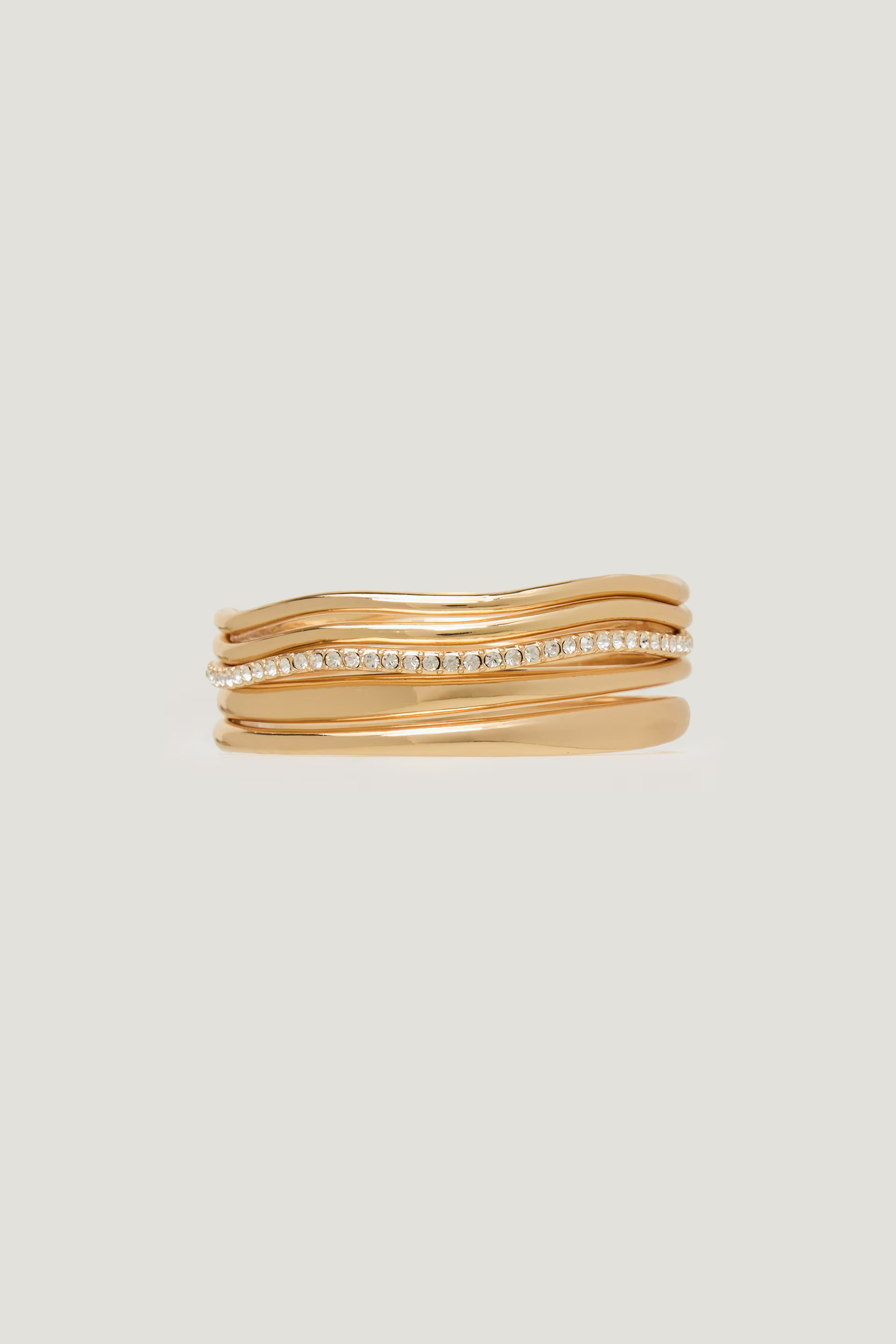 5 Pack Gem Bangles | Dynamite Clothing
