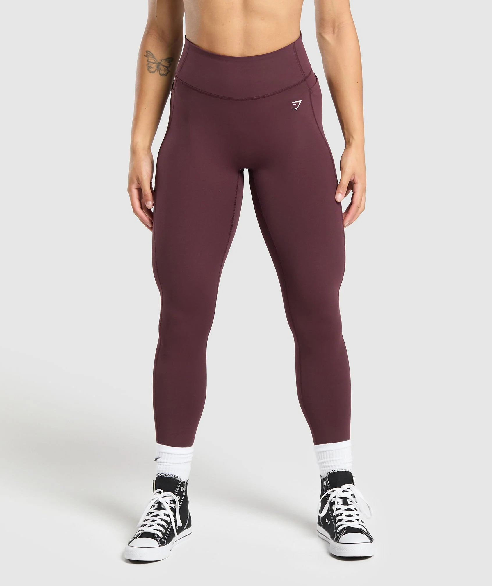 Gymshark Lifting Pocket Leggings - Depth Purple | Gymshark US