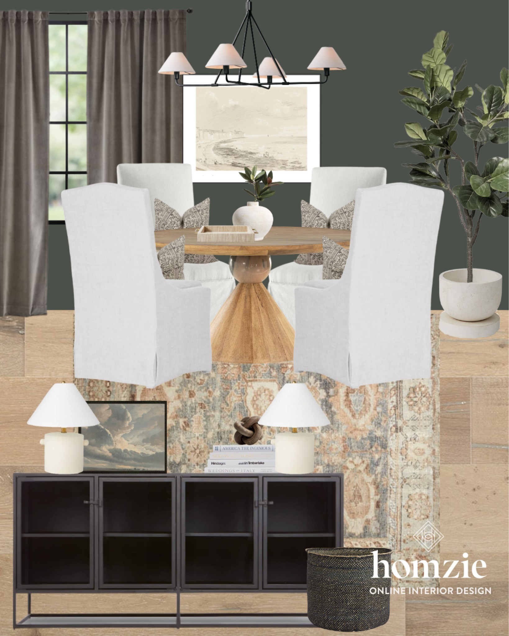 Modern classic dining room mood board

Dining room design, dining room inspo, dining room 3D design, dining room inspiration, mood boards, dining room decor 

#onlineinteriordesign #moodboard

#LTKunder100 #LTKhome