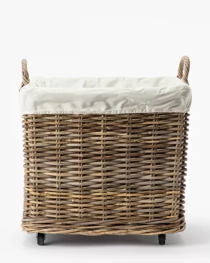 Montecito Large Rectangular Chunky Woven Basket by Jake Arnold + Reviews