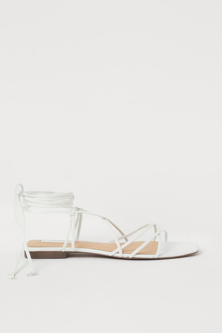 Ledersandalen | H&M (DE, AT, CH, DK, NL, NO, FI)