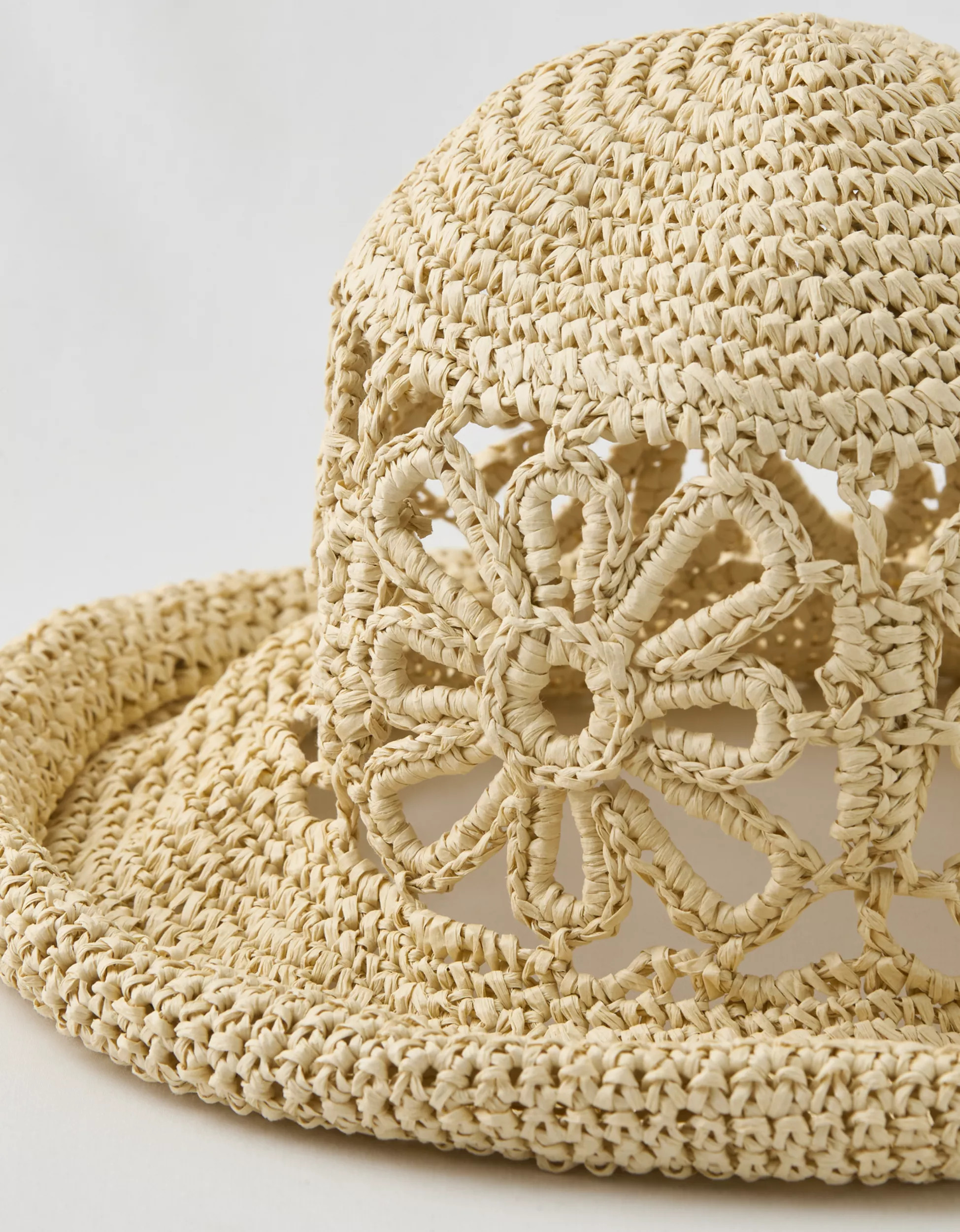 Aerie Flower Straw Hat | Aerie