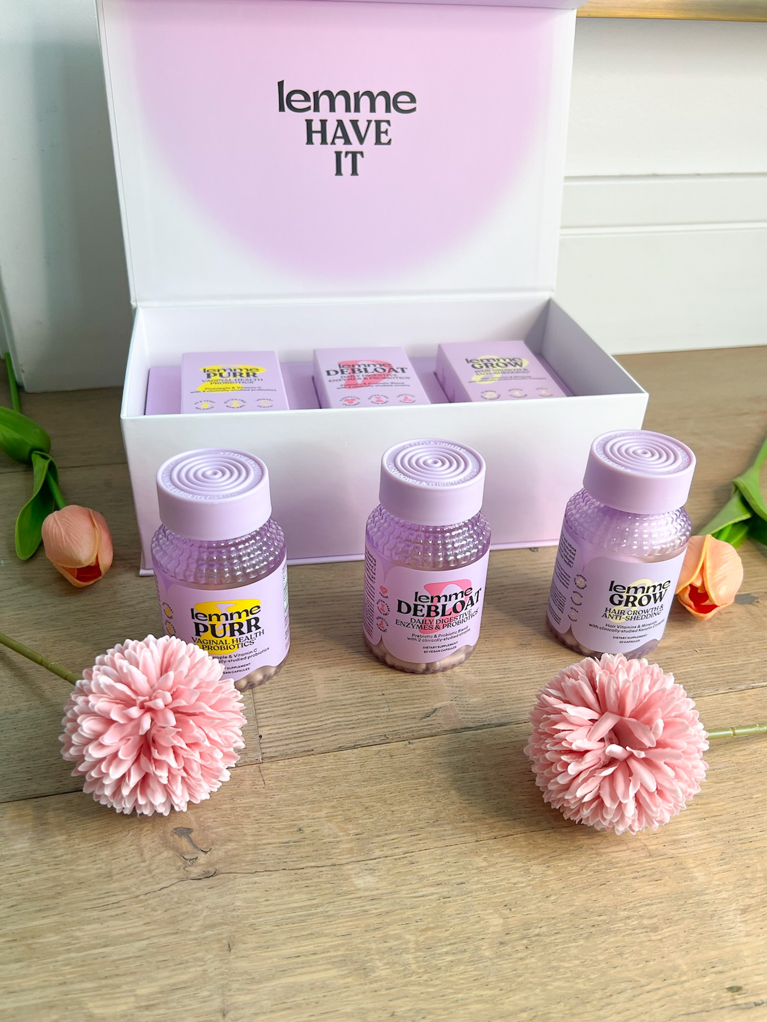 Level up your wellness routine with these must-have Lemme Capsules 💖✨ From gut health to hair growth and feminine balance, this trio has you covered — Debloat, Grow, and Purr 🌿💫 Designed to support digestion, beauty, and overall wellness from within, they’re the perfect daily boost for feeling your best inside and out 💛

#WellnessRoutine #LemmeCapsules #GutHealth #HairGrowth #WomensHealth #LTKWellness #AmazonFinds #HealthyLiving #SelfCareDaily #SupplementRoutine #BeautyFromWithin #LTKFinds #HealthEssentials #DailyWellness #FeelGood 

 