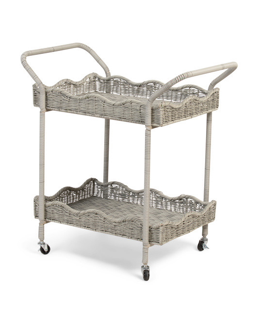 29.5x18x31 Rectangle Resin Trolley | Mother's Day Gifts | Marshalls | Marshalls