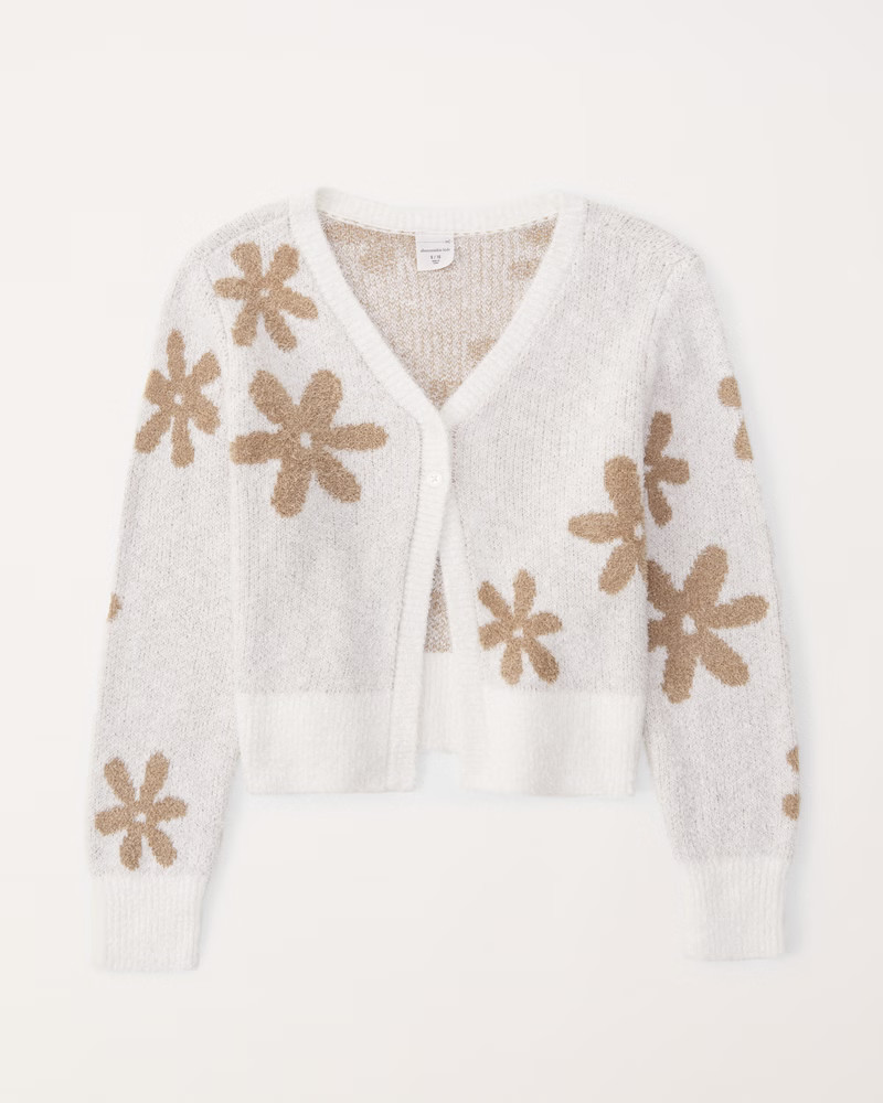 girls plush slim cardigan | girls | Abercrombie.com | Abercrombie & Fitch (US)
