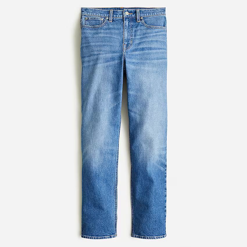 Petite high-rise '90s classic straight-fit jean in Hanger wash | J.Crew US