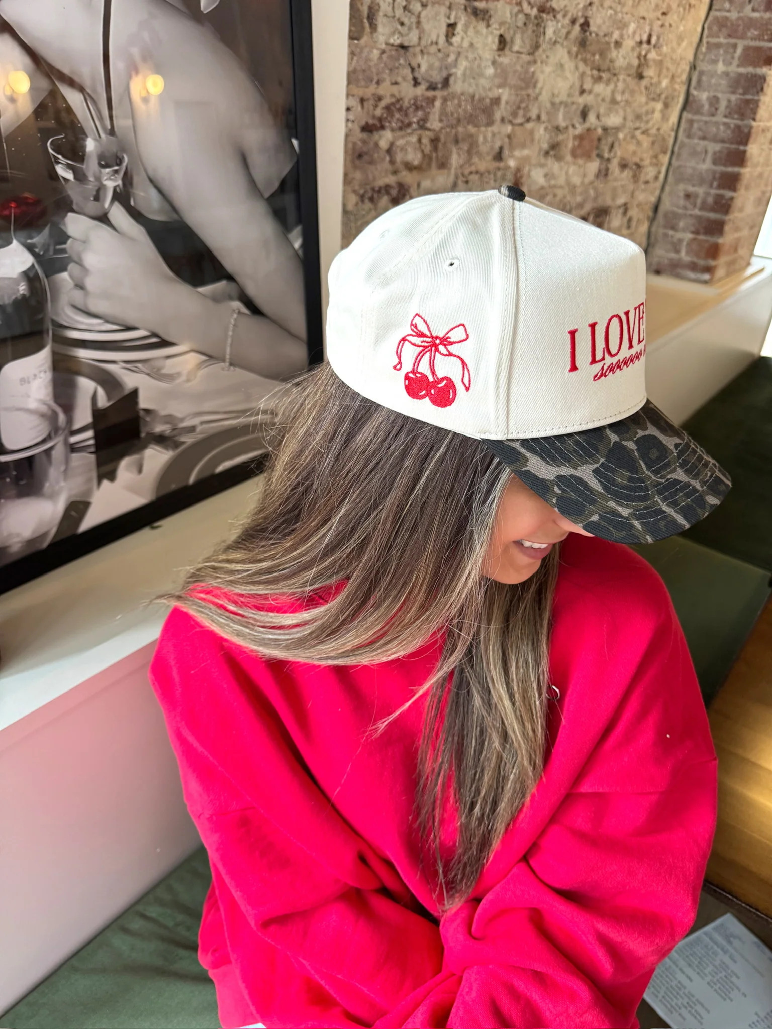 I Love You Sooooo Much - Leopard Vintage Hat | KenzKustomz