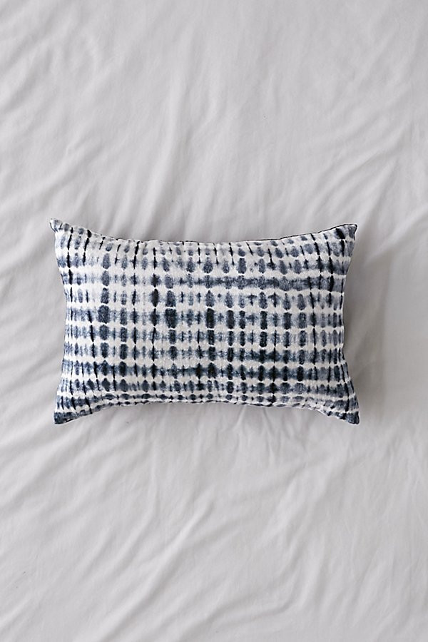 Velvet Tie-Dye Bolster Pillow | Urban Outfitters (US and RoW)