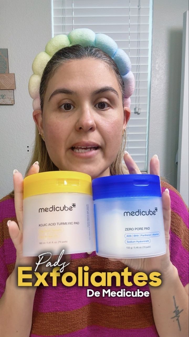 Pensabas que mientras más uses tus exfoliantes… mejor tu piel 😭🚩 Comenta SHOP y te envío el link

Estos pads de @medicube_global_official SÍ funcionan, pero tienen ingredientes activos como AHA, BHA y glycolic acid que pueden irritar tu piel si los usas demasiado seguido.

💙 Azul:
Ayuda con poros, textura, grasa y puntos negros.

💛 Amarillo:
Ayuda con manchas, glow y marcas de acné.
#medicube #skincareroutine #glassskin #exfoliating