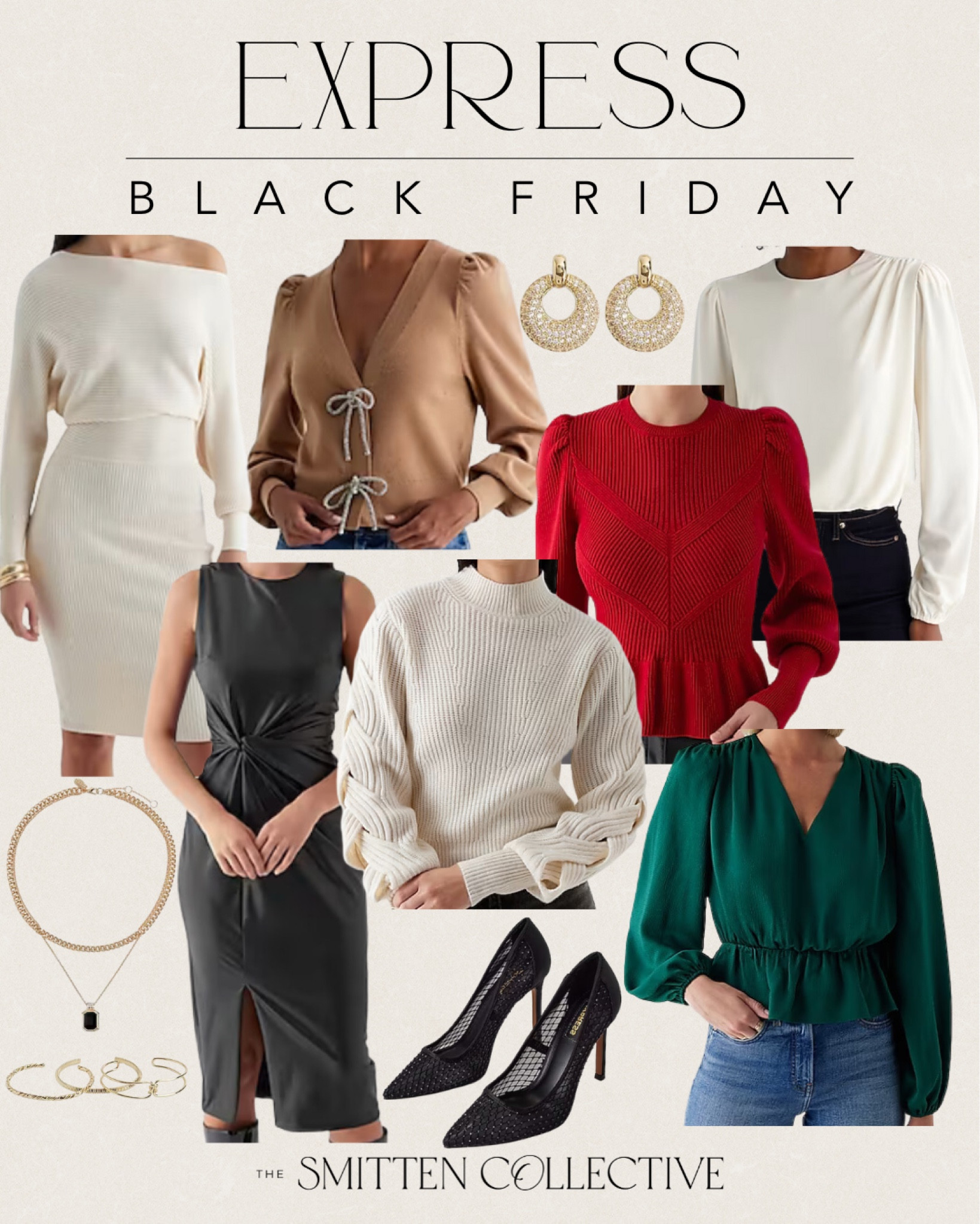 Express Black Friday sale includes 50% off of everything! Sweaters, dresses, heels, and jewelry! Perfect time for Holiday outfit shopping.

Black Friday sale, Black Friday, holiday outfit, Christmas outfit

#LTKsalealert #LTKHoliday #LTKSeasonal