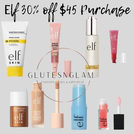 Save 30% off Elf cosmetics when you spend $45+ and use code LTK30 Elf cosmetics, summer glow essentials, summer makeup  

#LTKBeauty #LTKxelfCosmetics #LTKSaleAlert