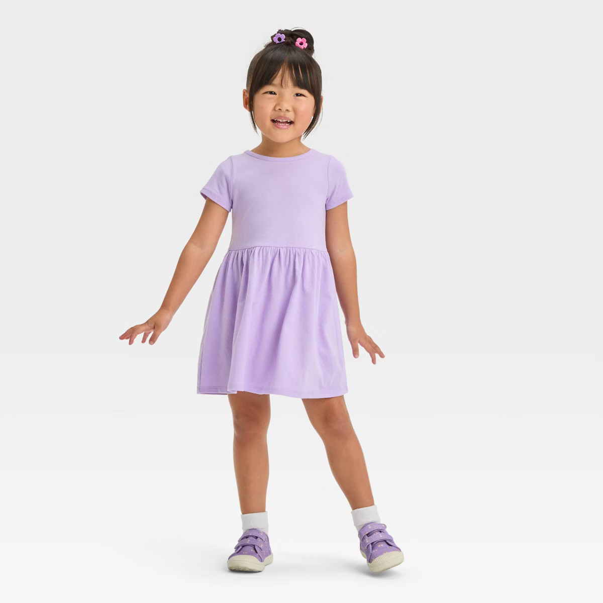 Toddler Girls' Short Sleeve Dress - Cat & Jack™ | Target