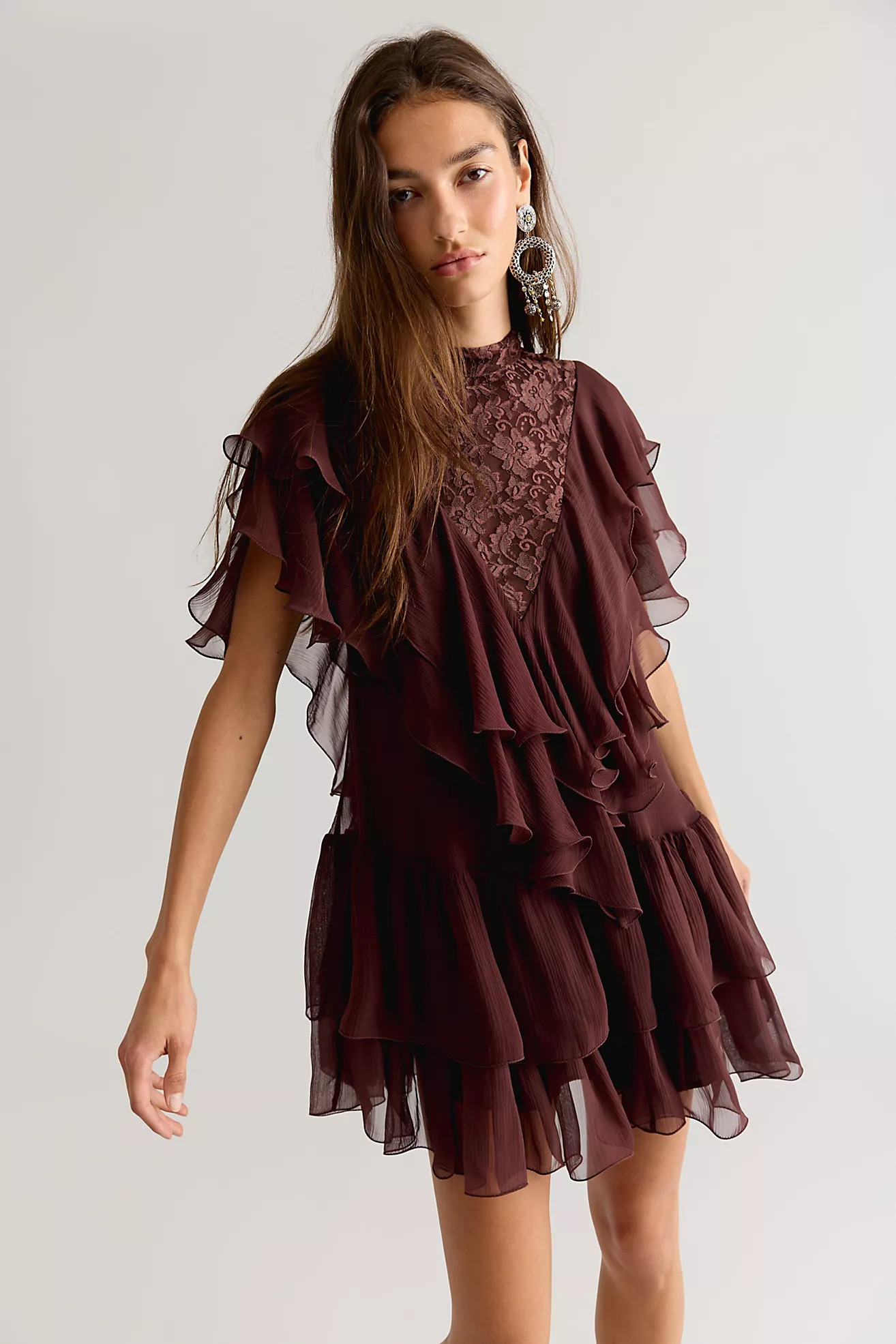 Nigel Preston Ana Lace Mini Dress | Free People (Global - UK&FR Excluded)