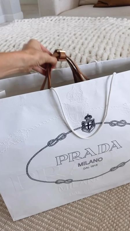 My newest beauty! Perfect for the summer, the linen and the leather detail makes it so chic and beautiful. Can make any outfit go from a 5 to a 10. ✨ summer tote. Linen tote. Designer Bag. Prada bag 



#LTKOver40 #LTKSeasonal #LTKStyleTip