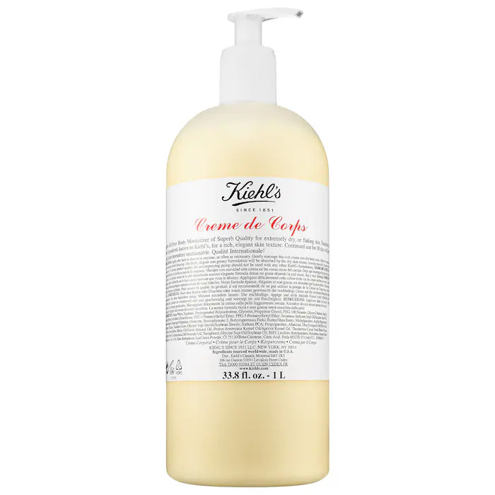 Crème de Corps Hydrating Body Lotion with Squalane - Kiehl's Since 1851 | Sephora | Sephora (US)