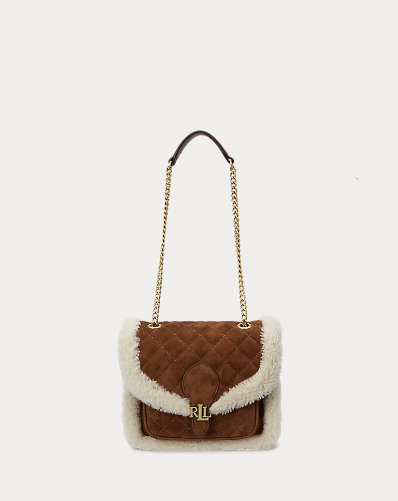 Bradley kleine veelzijdige suède tas | Ralph Lauren (BE & NL)