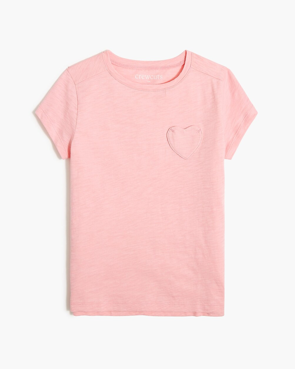 Girls' heart-pocket tee | J.Crew Factory