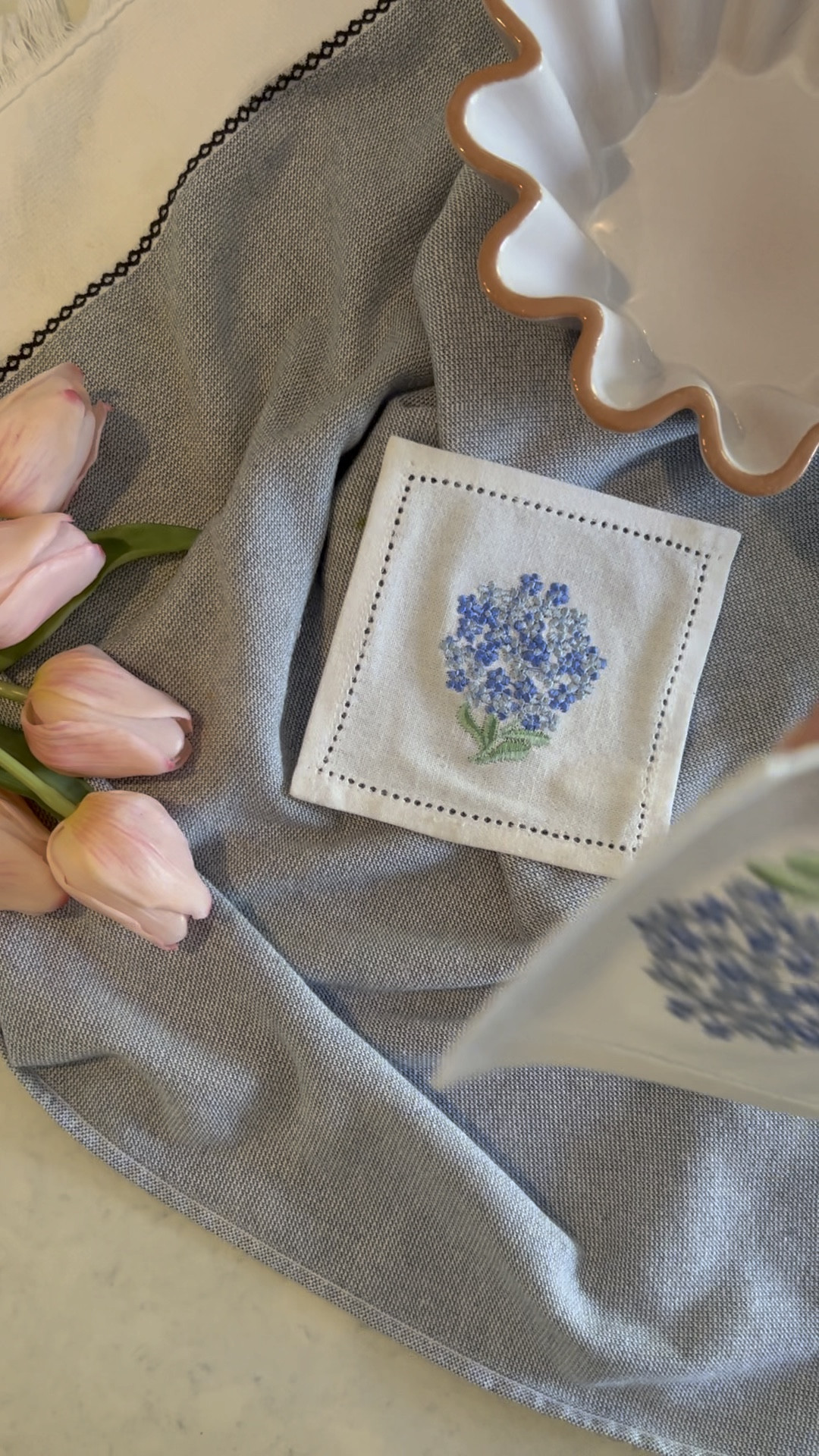 Amazon hostess gift, gift guide, summer gift, summer party, BBQ, embroidered flower napkin, budget finds, Amazon prime 

#LTKunder50 #LTKxPrimeDay #LTKhome