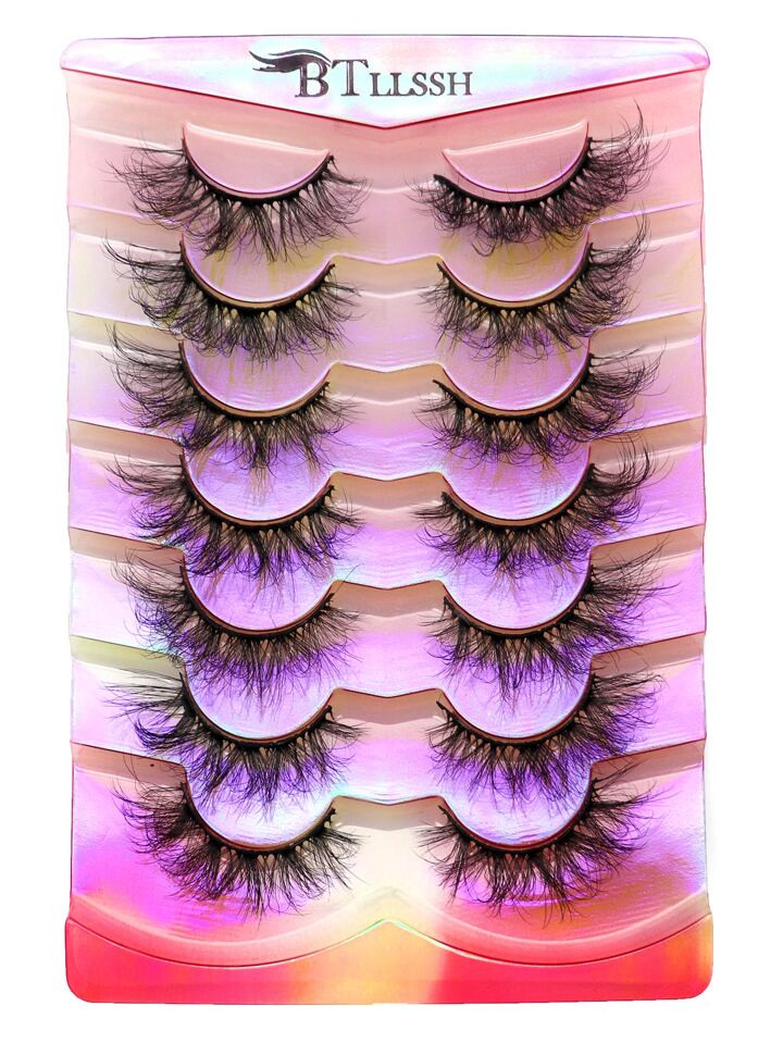 7pairs Separated False Eyelashes | SHEIN