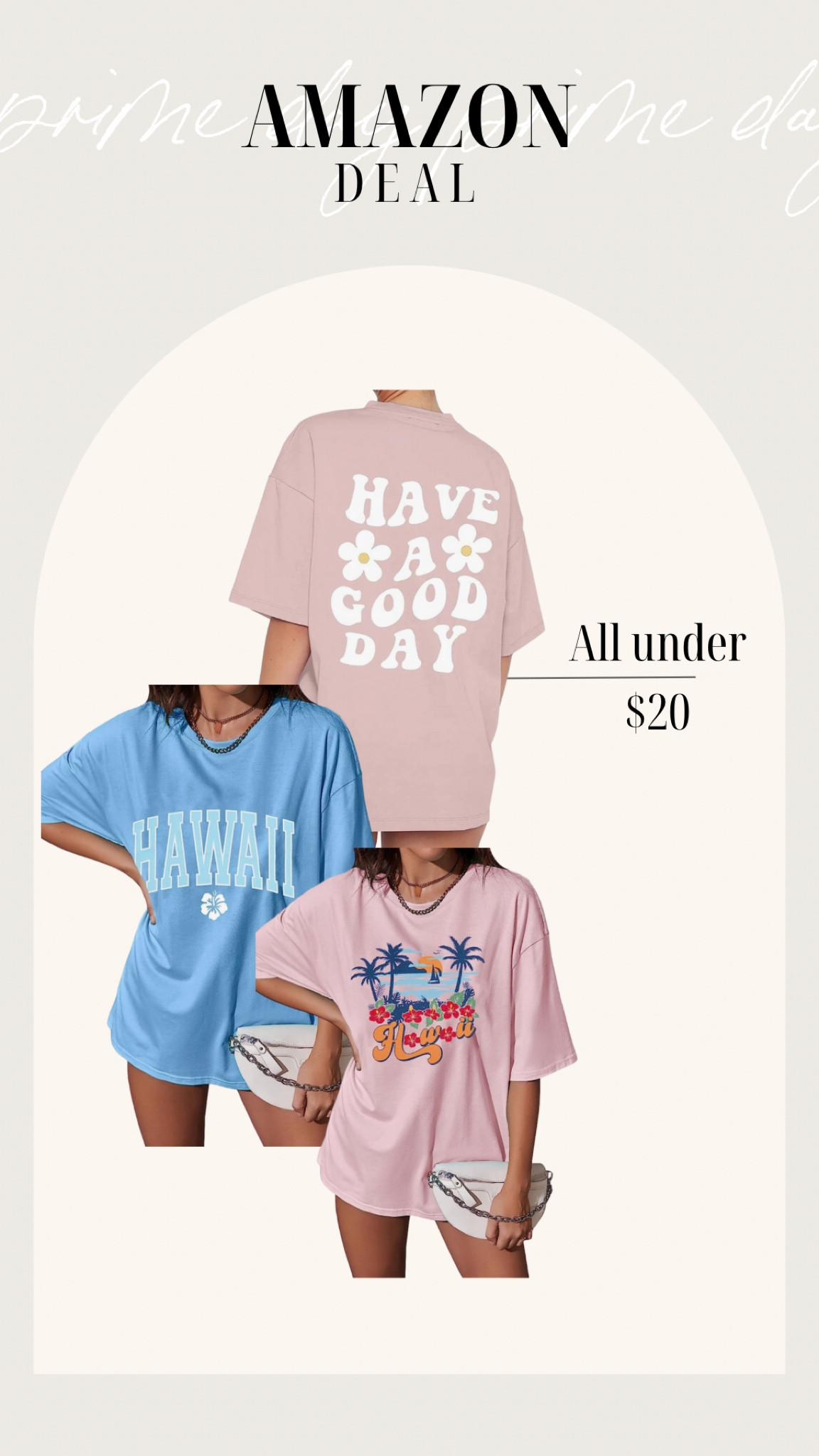 Amazon Prime Day 2023


graphic tee, amazon prime day deals, hawaii graphic tee, cute graphic tee, prime day, amazon, amazon prime

#LTKsalealert #LTKunder50 #LTKxPrimeDay