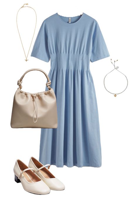 Date night outfits. #bluedress #powderblue #powderbluedress #beejewellery 

#LTKstyletip #LTKeurope #LTKover40