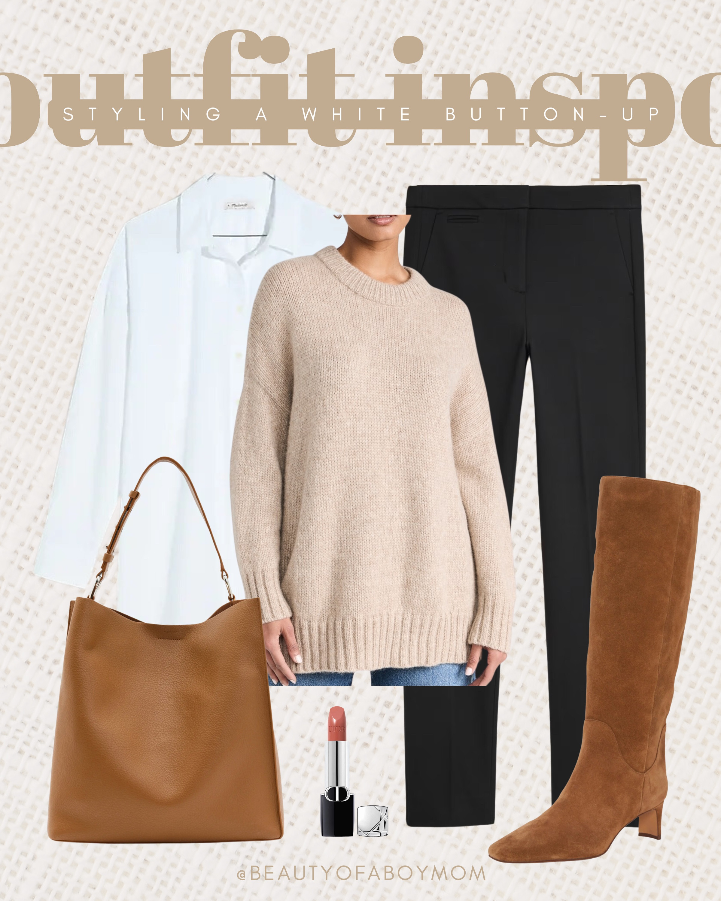 White button up styled multiple ways 

#LTKStyleTip #LTKOver40 #LTKSeasonal