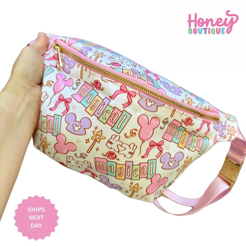 MAGICAL Large Nylon Fanny Pack - Etsy | Etsy (US)