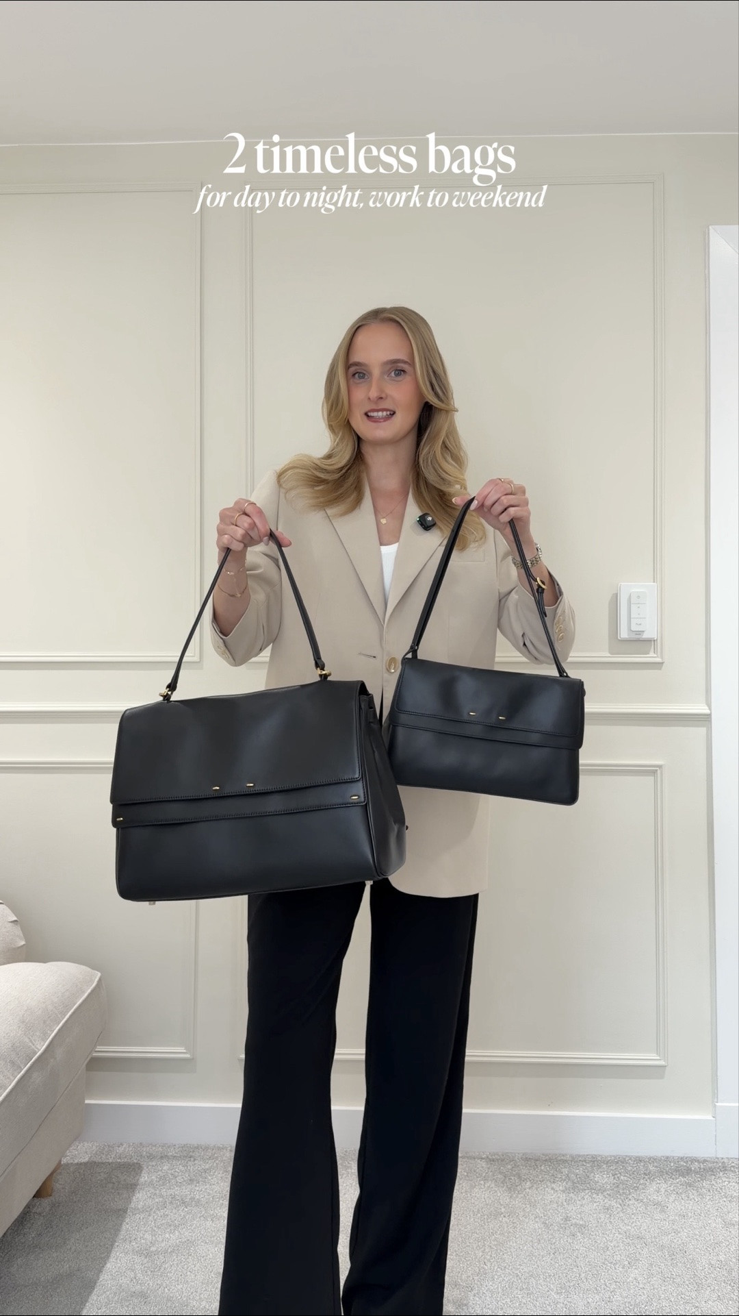 Two timeless bags you'll wear on repeat ✨

One practical for everyday, one perfect for evenings, but both versatile enough to style completely differently depending on the outfit.

Use code byEmily20 for $20 off 🤍

#LTKluxury #LTKbag #LTKeurope