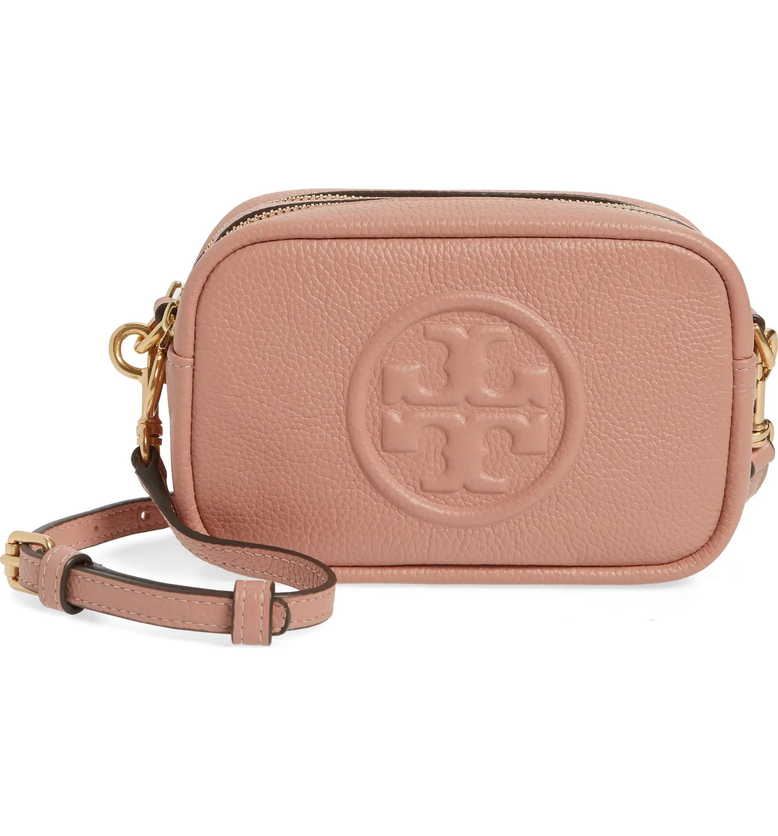 Perry Bombe Leather Crossbody Bag | Nordstrom