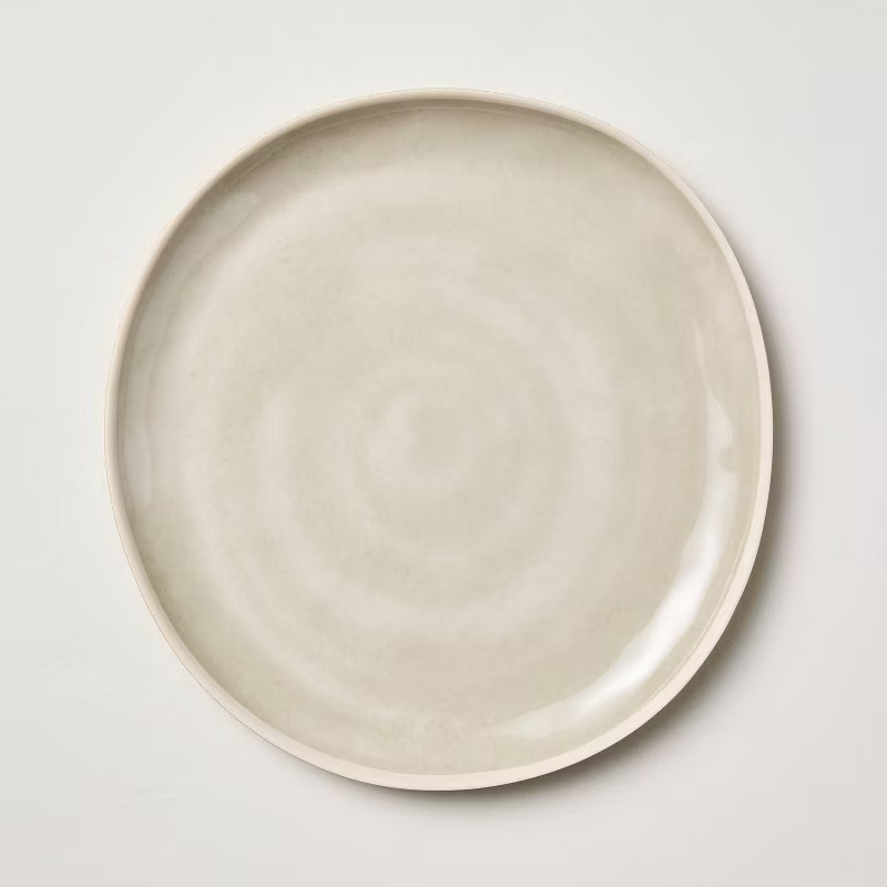 11" Tonal Melamine Dinner Plate Natural/Cream - Hearth & Hand™ with Magnolia | Target