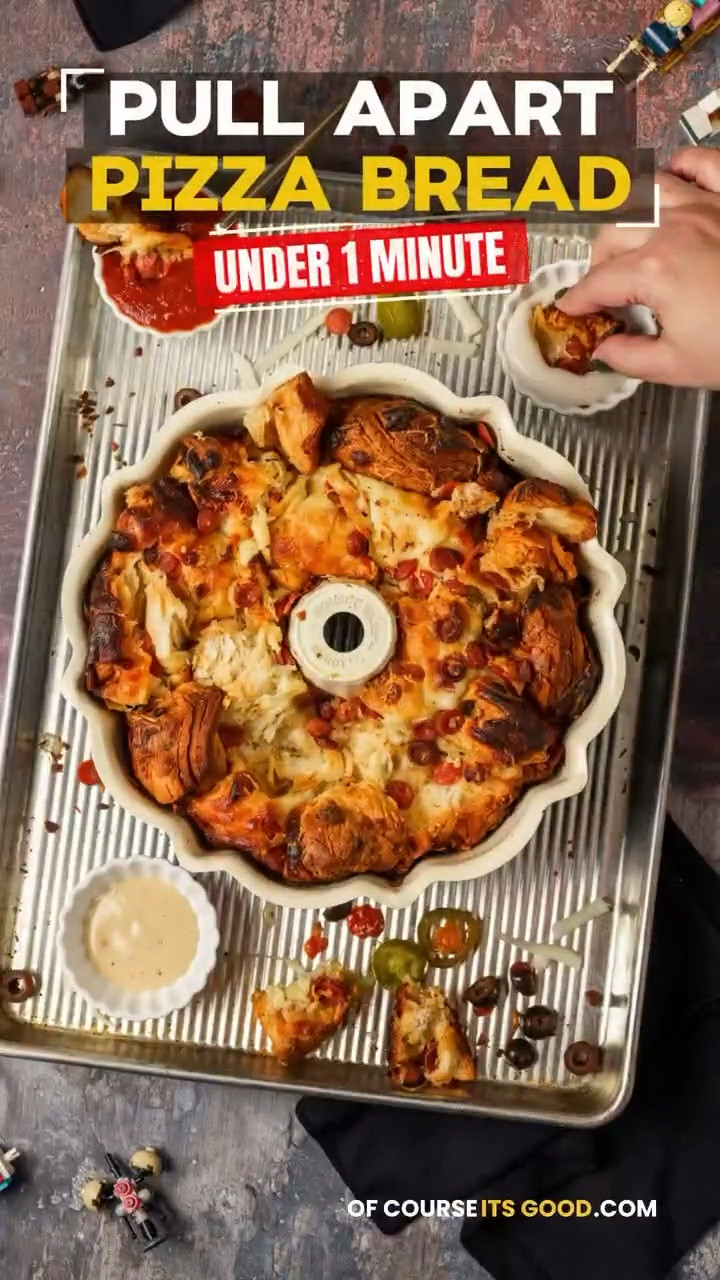 OF COURSE IT’S GOOD 👩🏻‍🍳 UNDER 1 MINUTE | Pull Apart Pizza Bread 🍞 🍕 

Full recipe: ofcourseitsgood.com

#LTKHome #LTKfoodie #LTKvlog