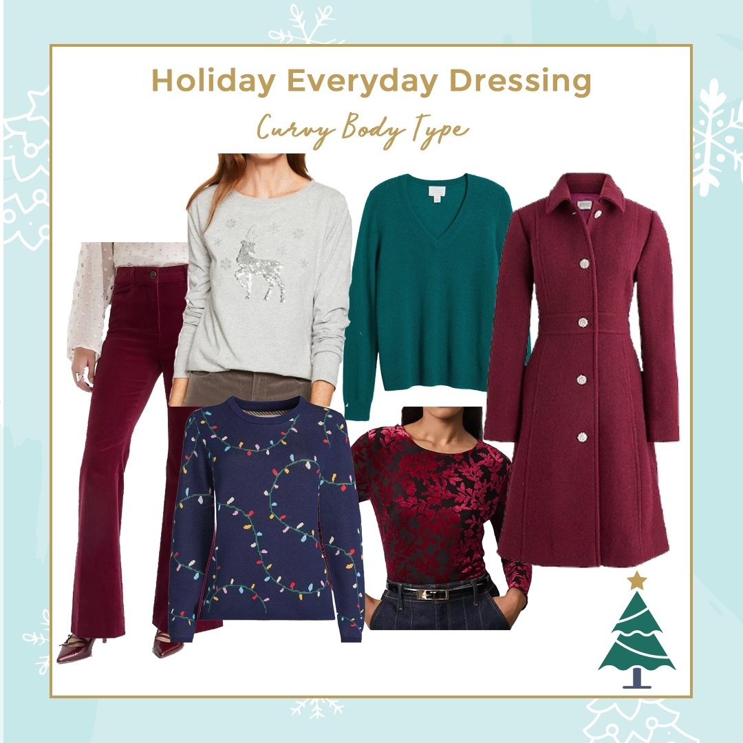 Holiday Everyday Dressing & Style for Curvy Body Types (otherwise known as a hourglass shape! 🎄❤️🎄
#christmasoutfit
#hourglassshape


#LTKHoliday #LTKSeasonal #LTKParties