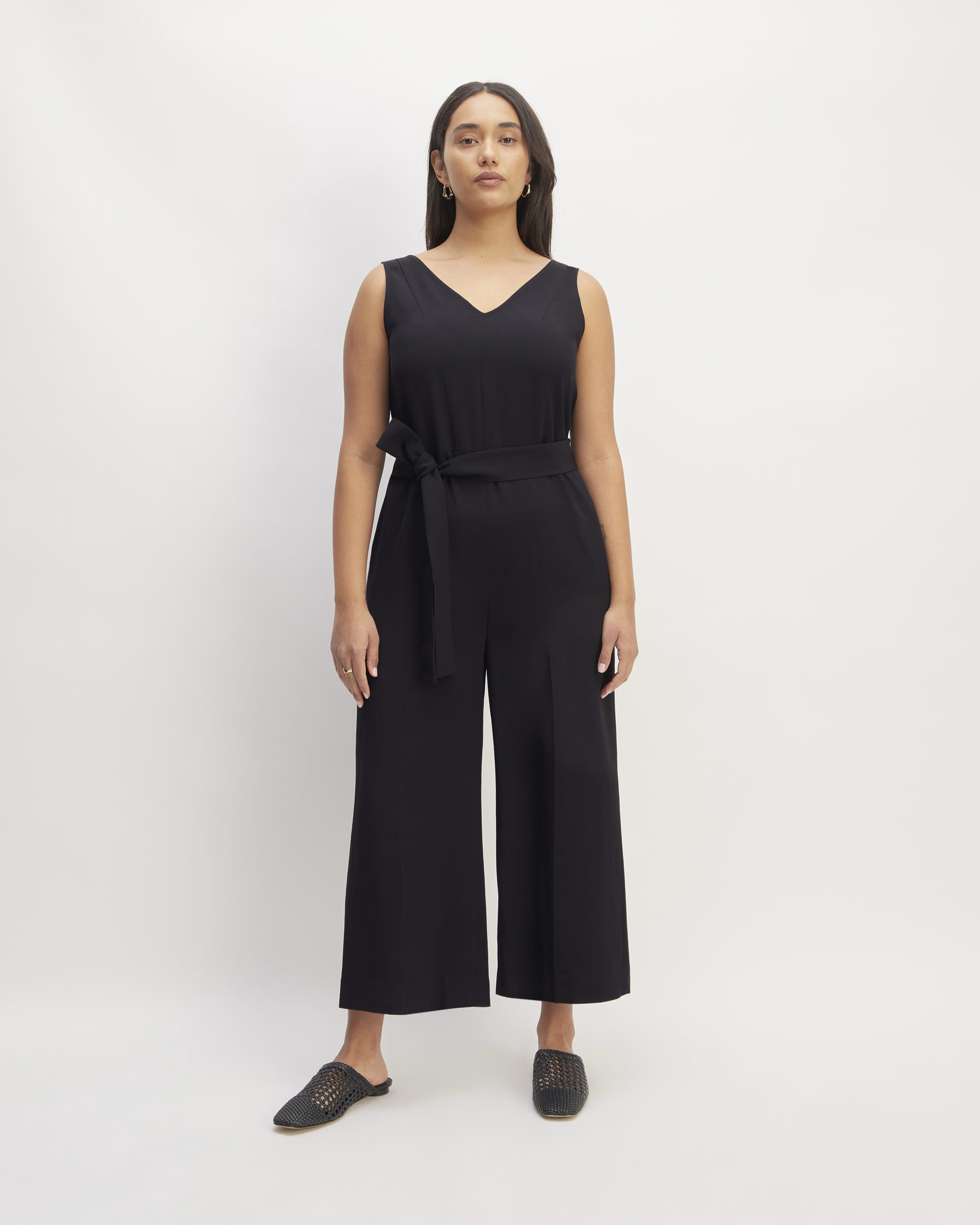 The Japanese GoWeave Belted Jumpsuit | Everlane