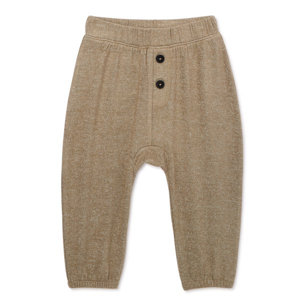 easy-peasy Baby Solid Hacci Joggers, Sizes 0-24 Months - Walmart.com | Walmart (US)