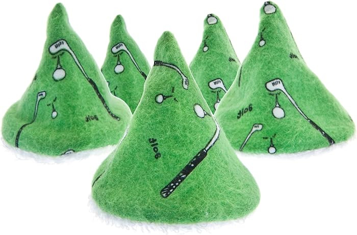 Beba Bean Pee-pee Teepee Golf Green - Cello Bag, 5 Golf Teepees | Amazon (US)