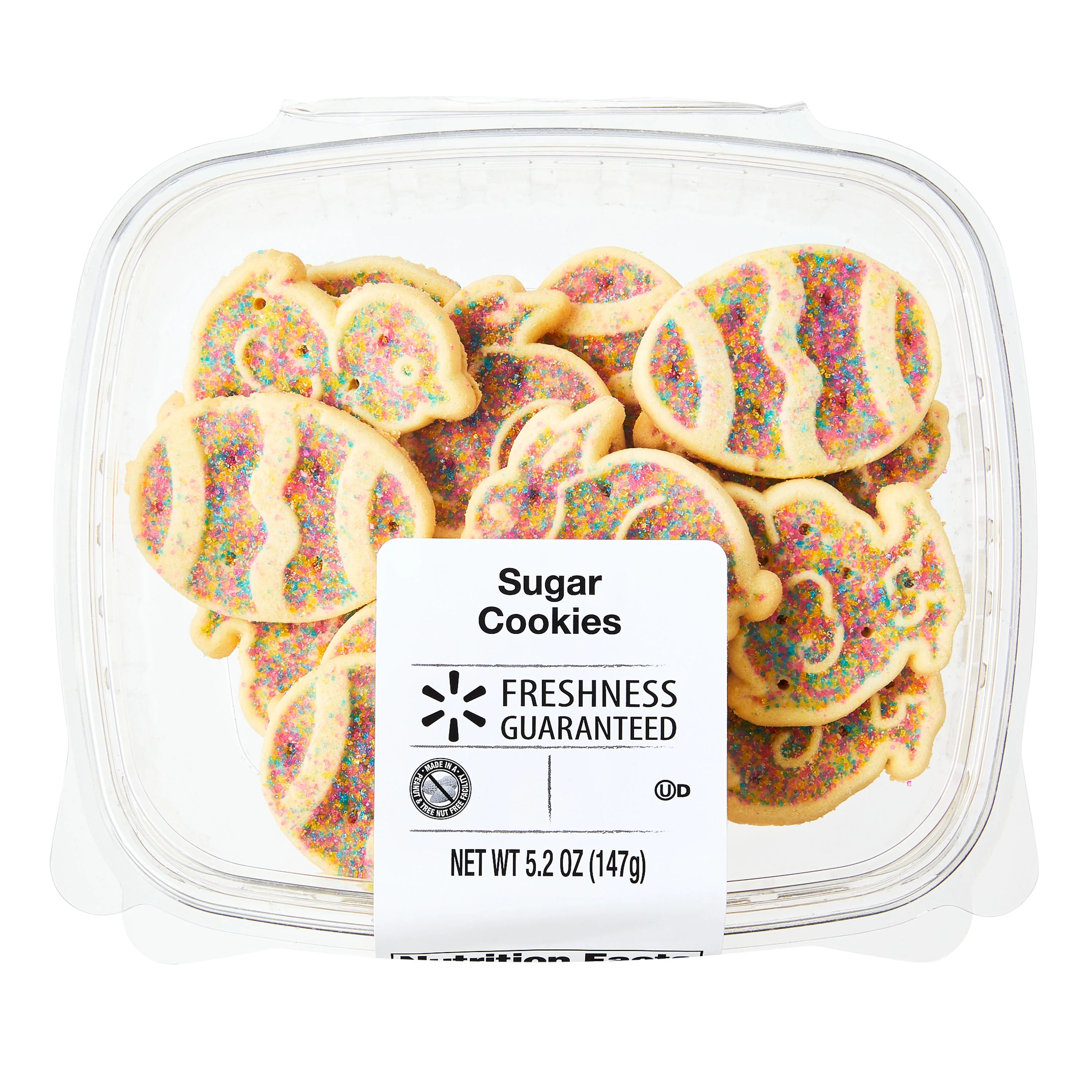 Freshness Guaranteed Mini Easter Baked Crunchy Sugar Cookies, 5.2 oz | Walmart (US)