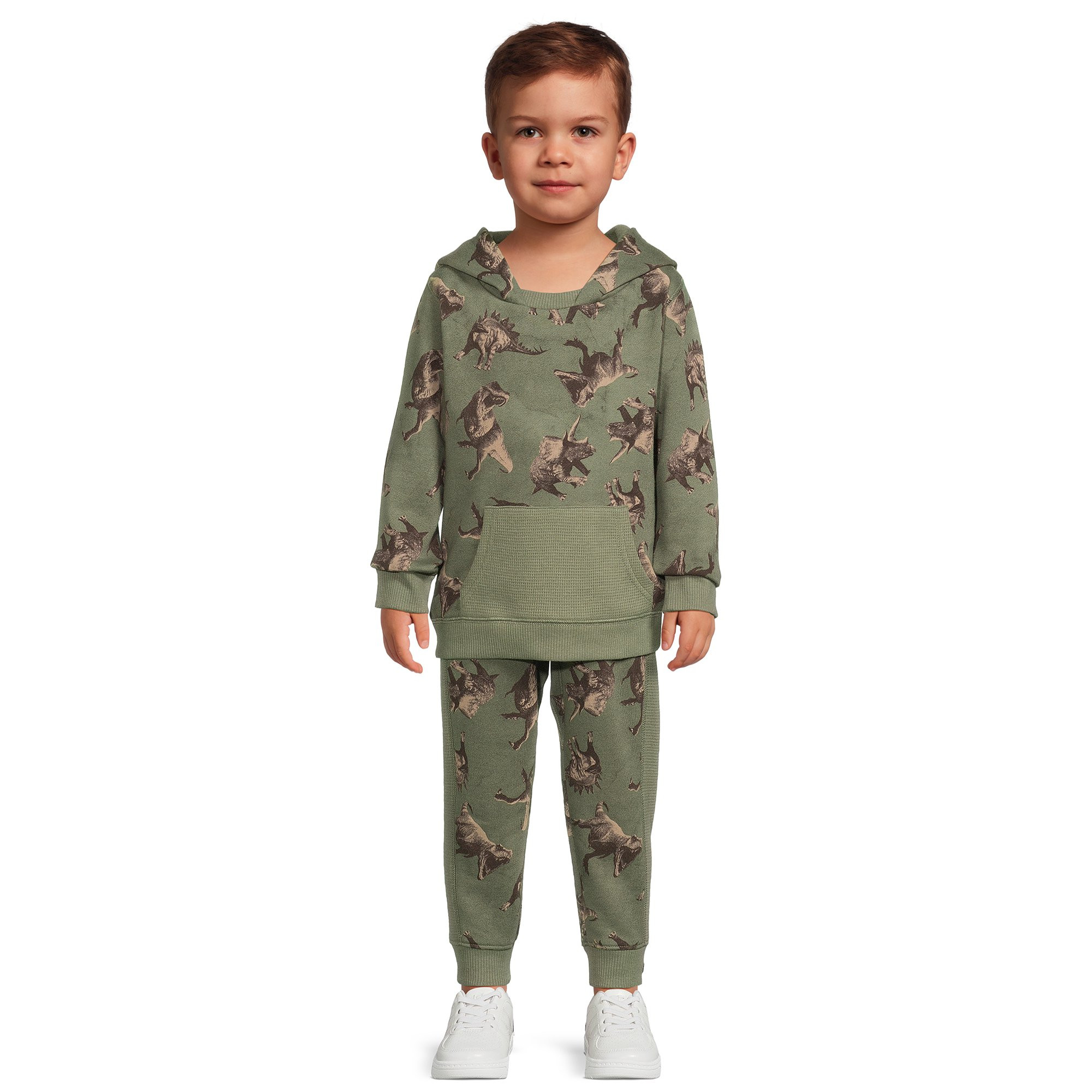 Wonder Nation Toddler Boy Hoodie and Joggers Set, 2-Piece, Sizes 12M-5T | Walmart (US)