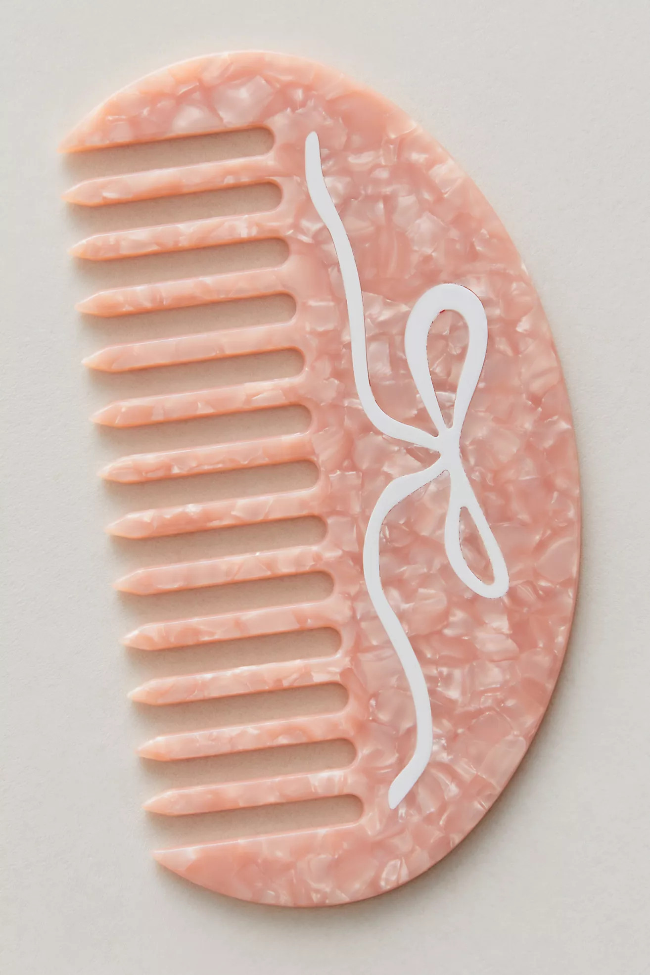 Solar Eclipse Hand-Painted Gua Sha Treatment Hair Comb | Free People (Global - UK&FR Excluded)
