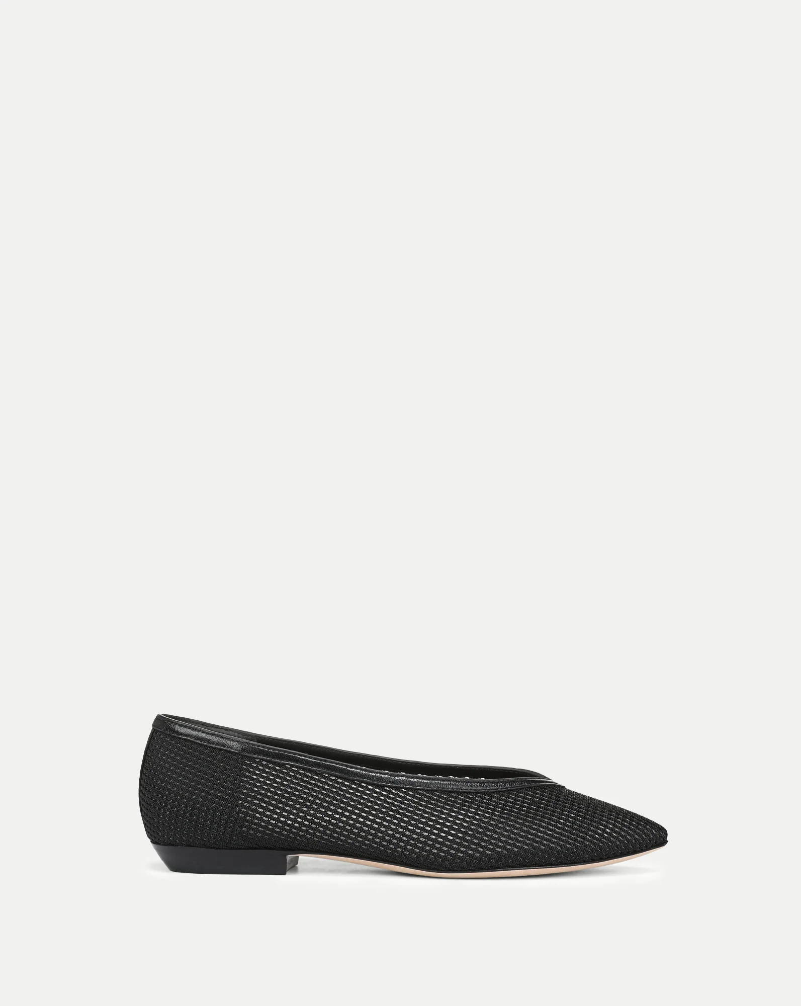 Veronica Beard Bancroft Mesh Flat Black | Veronica Beard