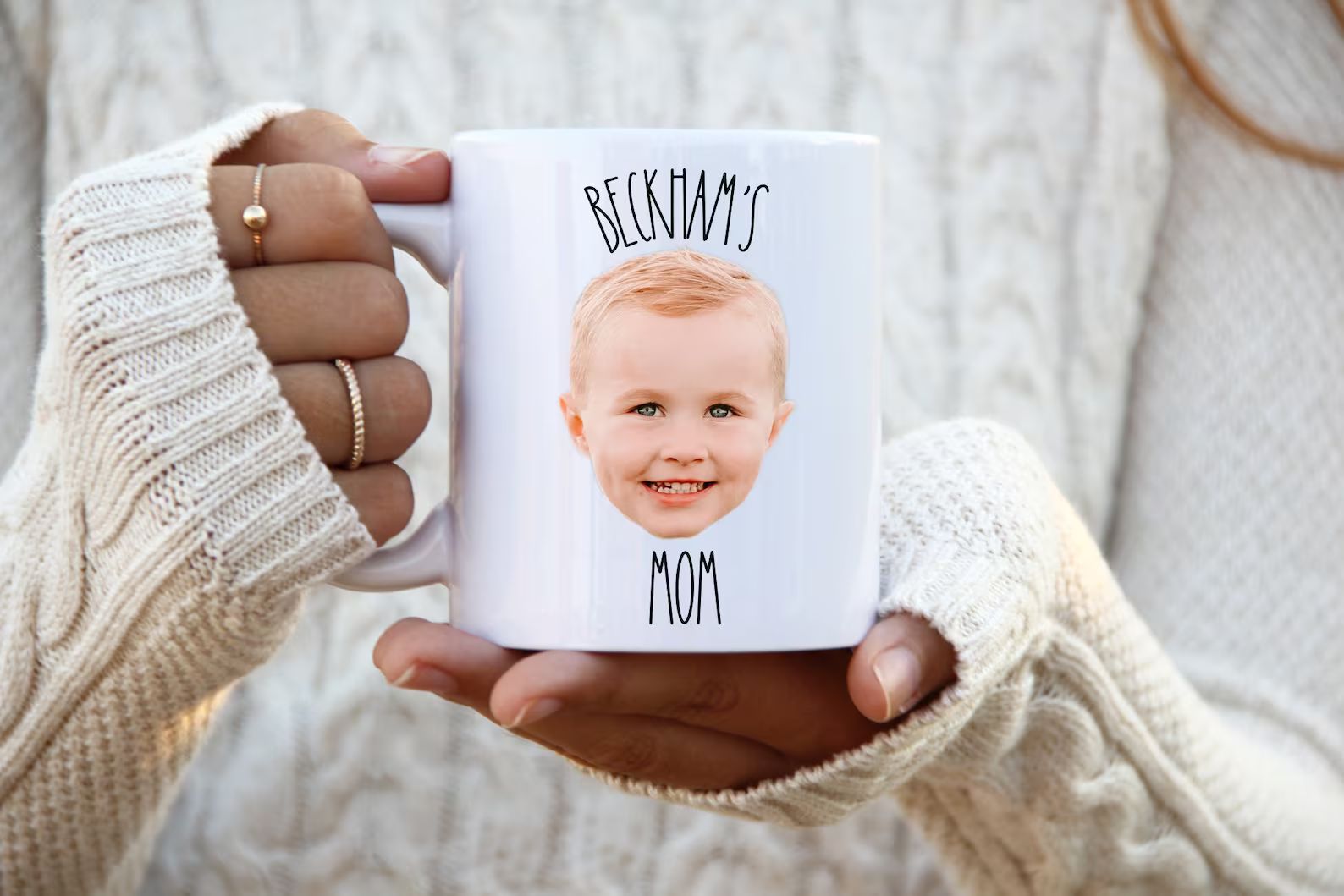 Baby Photo Gift, Baby Photo Mug. Mothers Day Gift, Fathers Day Gift,Personalized Baby Face Mug,Cu... | Etsy (US)