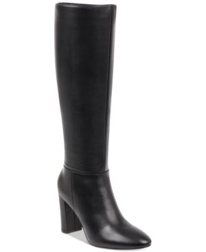Marc Fisher Zimra Stovepipe Dress Boots Women's Shoes | Macys (US)