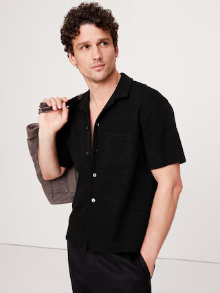 Boucle Resort Shirt | Banana Republic (US)