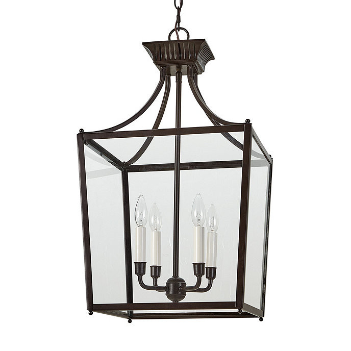 Sheffield Linear Chandelier 4 Light | Ballard Designs, Inc.