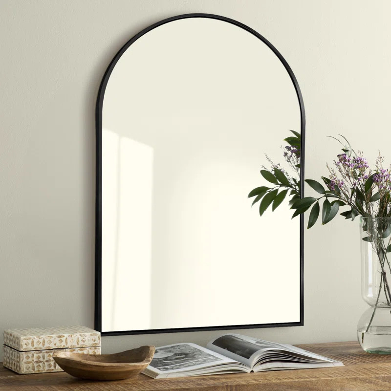 Zakria Aluminum Arch Wall Mirror | Wayfair North America