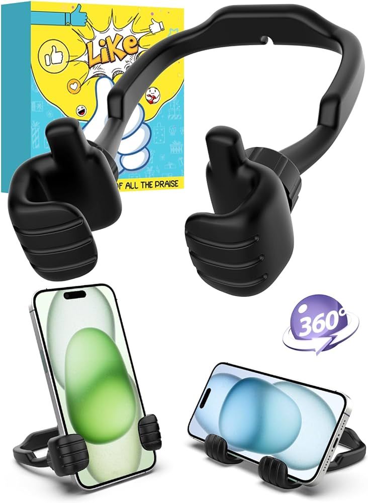 Stocking Stuffers for Men Women Teens Kids Gifts for Men Christmas: Thumbs Up Lazy Phone Stand Ho... | Amazon (US)